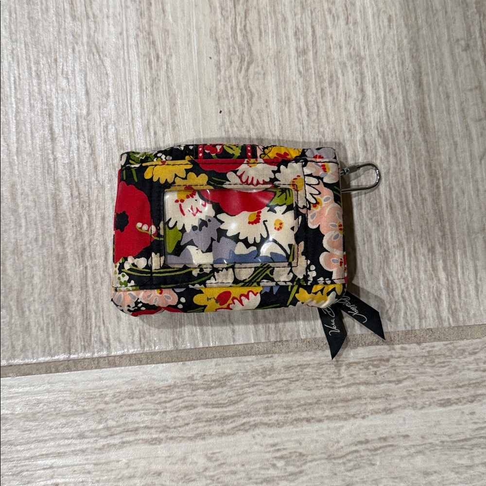 wallet is Vera Bradley retired Poppy Fields pattern - Picture 5 of 5